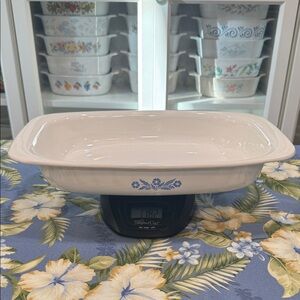 Corningware Blue CornFlower Roaster